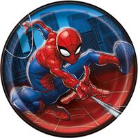 PLATE 7INX8 SPIDERMAN