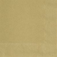 Napkin Lunch 40Pc/2Ply Gold