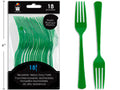 Fork 18PC Green