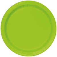 PLATE 10IN NEON GREEN