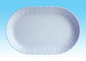 TRAY MELAMINE OVAL 14IN WHITE