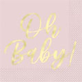 NAPKIN LUNCH ON BABY PINK