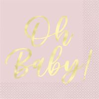 NAPKIN LUNCH ON BABY PINK