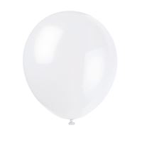 Balloon Helium 20Pk White