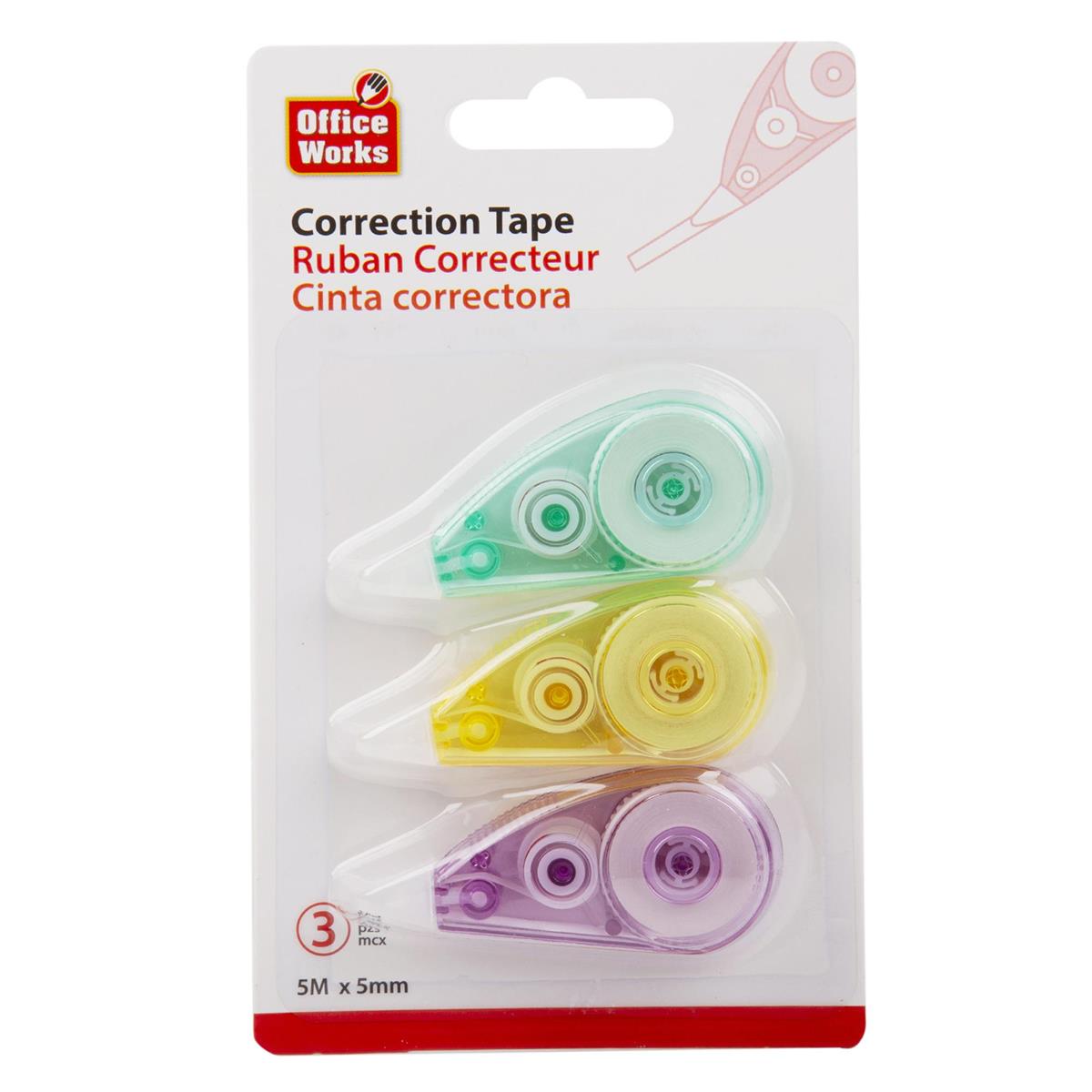 CORRECTION TAPE 3PC