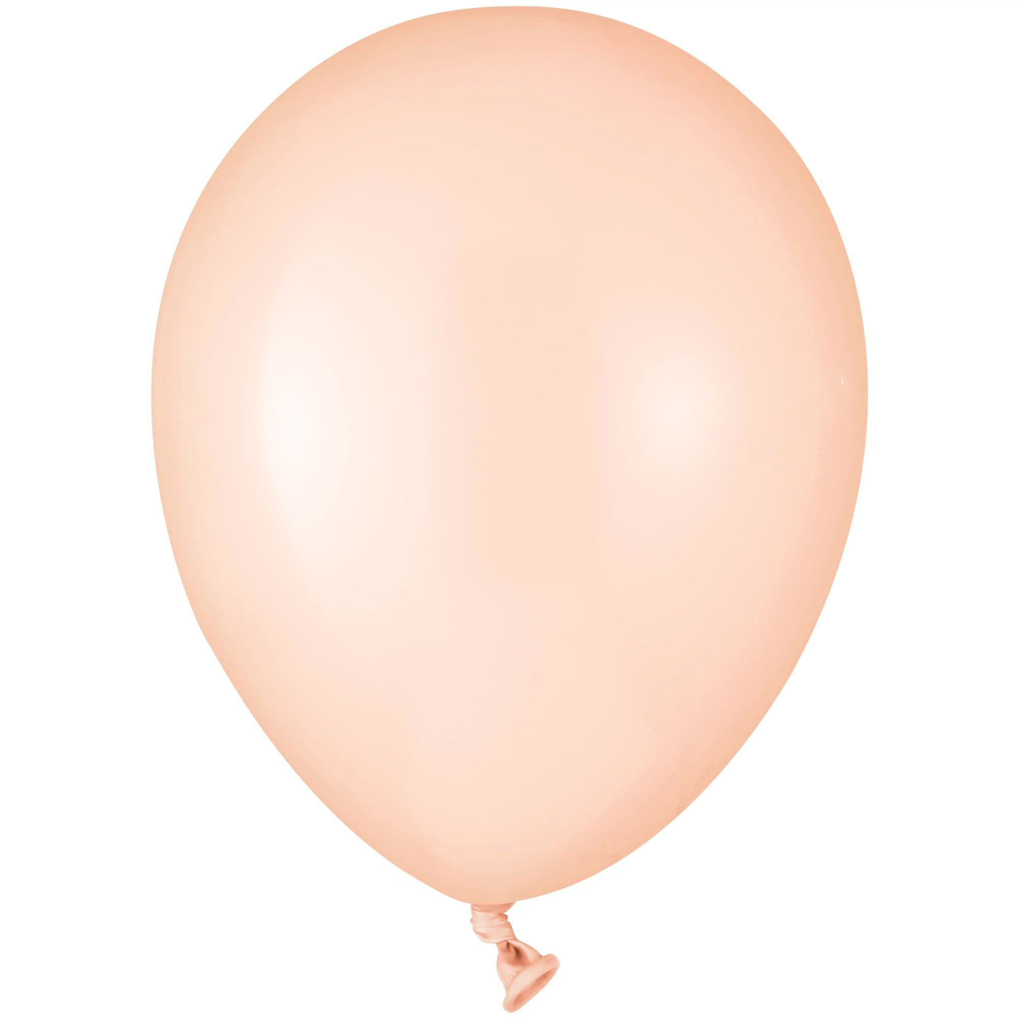 BALLOON 5IN MELLOW PEACH 50PC