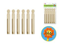 CLOTH PIN 4.25 ROUND 6PC