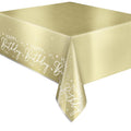 TABLECLOTH GOLD BDAY