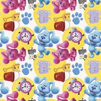 GIFT WRAP BLUE CLUE