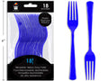 FORK 18PC ROYAL BLUE