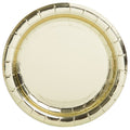 PLATE PAPER 7IX8 GOLD FOIL