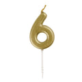 CANDLE BDAY NUMBER 6