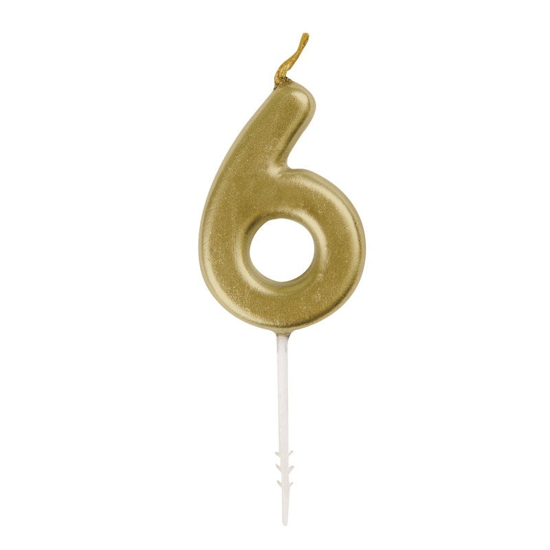 CANDLE BDAY NUMBER 6