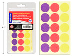 Label 3/4 Round Color