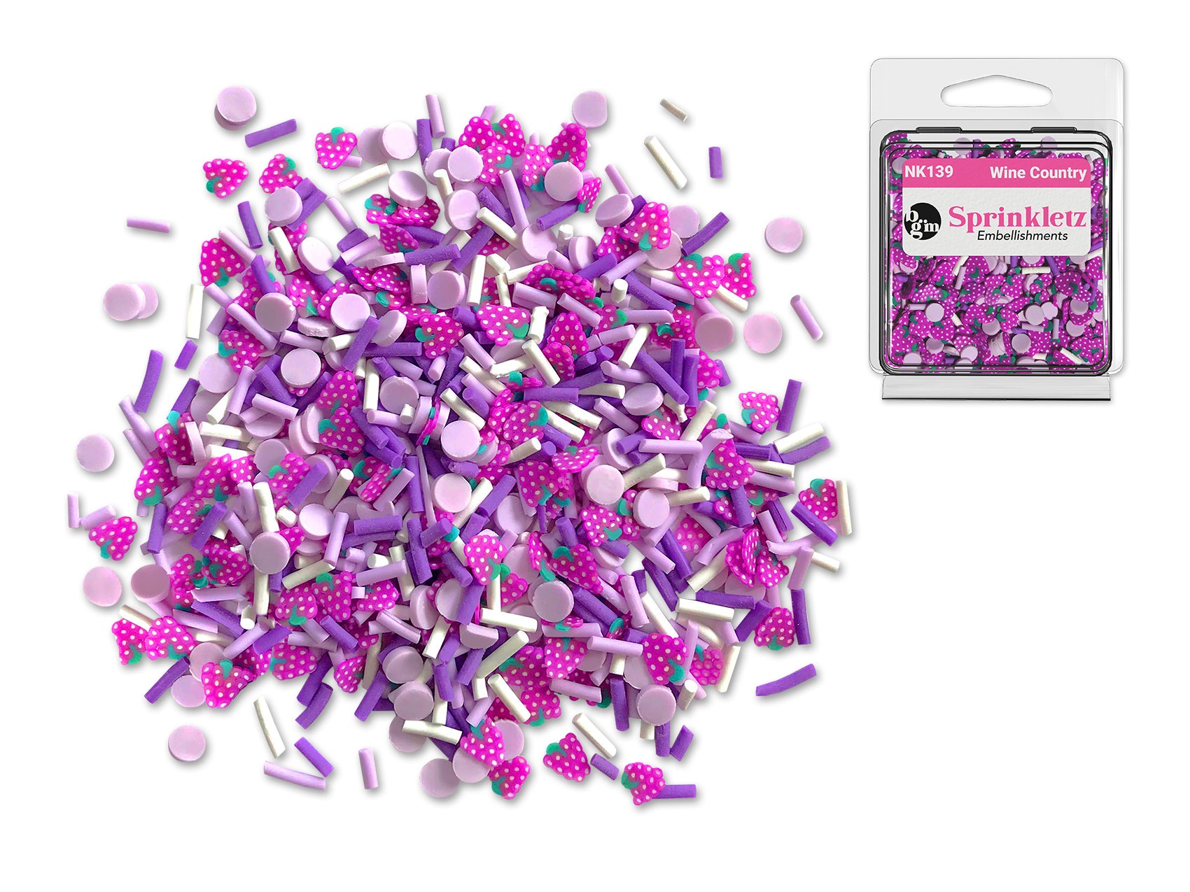 CONFETTI CLAY MINI WINECOUNTRY