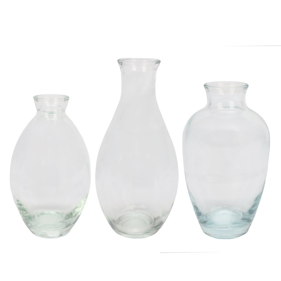 VASE GLASS BOTTLE 12CM