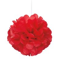 DECO PUFF PAPER 9IX3 RED