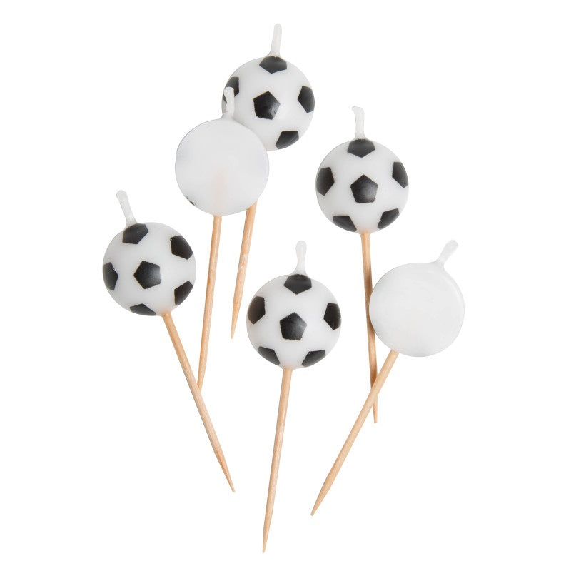 CANDLE BIRTHDAY SOCCER PICK