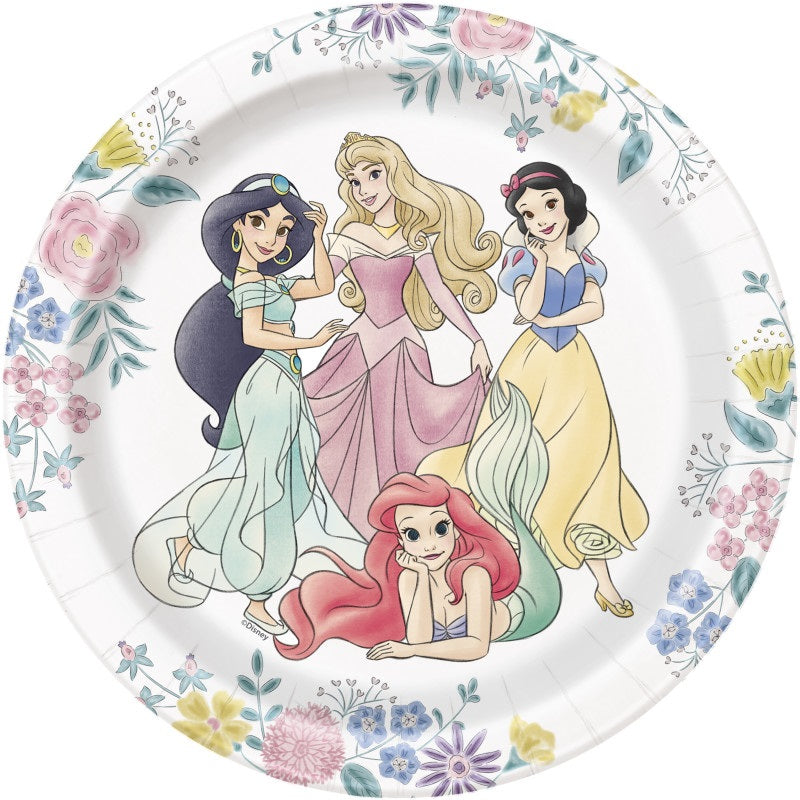PLATE 7IN DISNEY PRINCESS