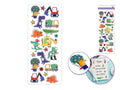 STICKER PUFFY FOIL 3D DINO