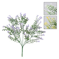 GRASS PLSTIC W/FLOWER 14IN