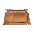 TRAY REC 25x35CM ROSEGOLD
