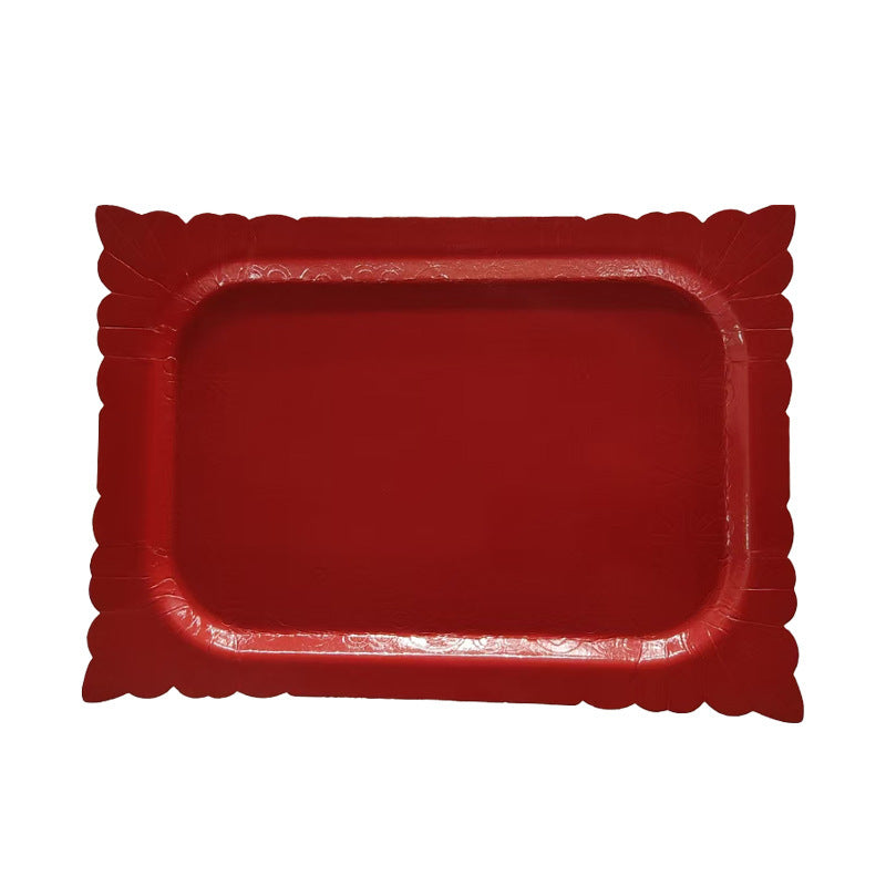 TRAY REC 25x35CM RED