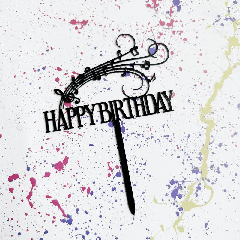 CAKE TOP BDAY MUSIC 3042-3
