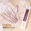 CANDLE WAVE 15.5CM 6PC ROSEGOL