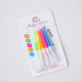 CANDLE MINI 8CM 10PC NEON