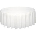 Tablecloth Round 84I White