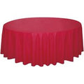 Tablecloth Round 84I Red