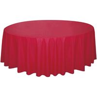 Tablecloth Round 84I Red
