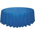 Tablecloth Round 84I Royal Blu