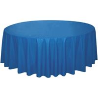 Tablecloth Round 84I Royal Blu