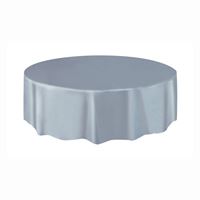 Tablecloth Round 84I Silver
