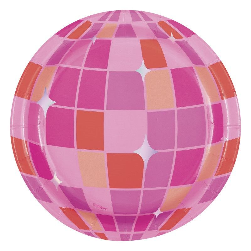 PLATE 7IN SUMMER DISCO CHERRY
