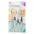 TWEEZER CRAFT 4PC