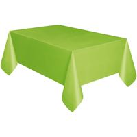 Tablecloth Plastic 54X108 Lime
