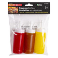 BOTTLE SQUEEZE PLASTIC 3PC