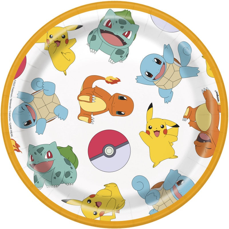 PLATE 7IN POKEMON ROUND 8