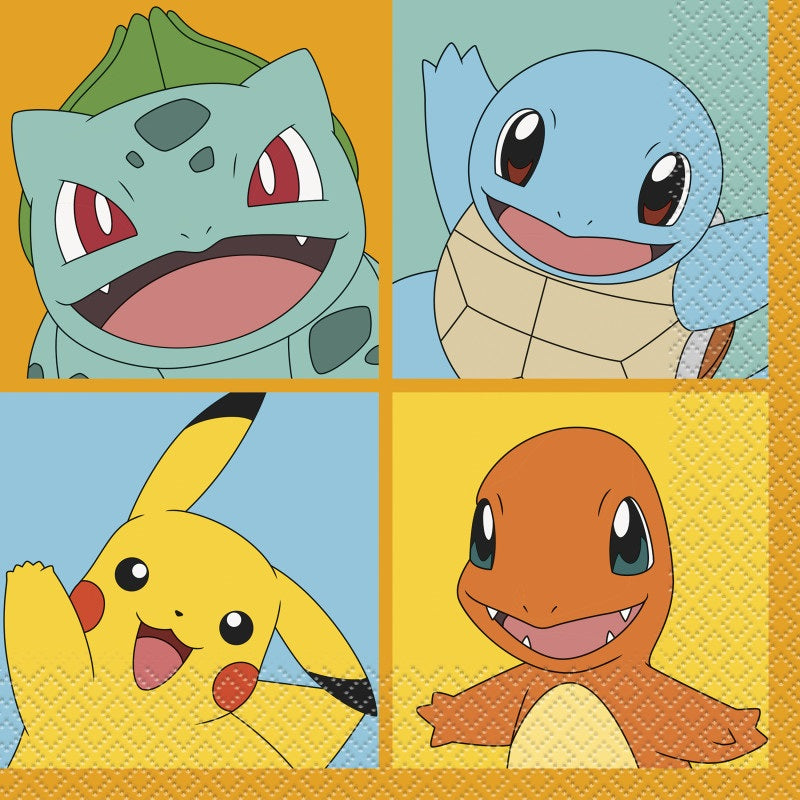 NAPKIN LUNCH POKEMON 16