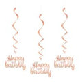 DECO HANGIN SWIRL ROSE GOLD BD