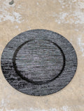 PLATE CAHRGER 13IN TEXTU BLACK