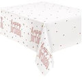 TABLECLOTH ROSEGOLD BDAY