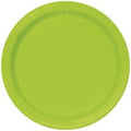 PLATE 9IN NEON GREEN 20