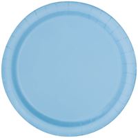 PLATE PAPER 7IX20 POWDER BLUE
