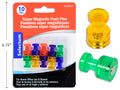 MAGNET PUSH PIN 10PC