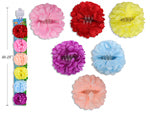 CLIPS HAIR SNOWBALL BUSH FLOWE