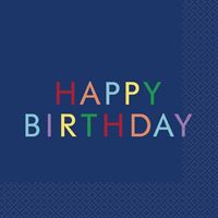 NAPKIN LUNCH SIMPLE BIRTHDAY